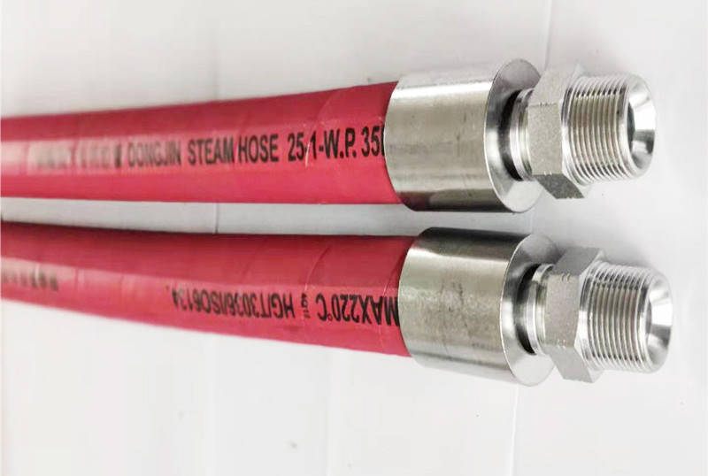 Flexible Stainless Steel Steam Hose Connections Clamp Coupling Connector Braided