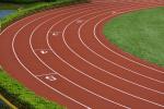 Anti Slip Permeable Sandwich Running Track For School