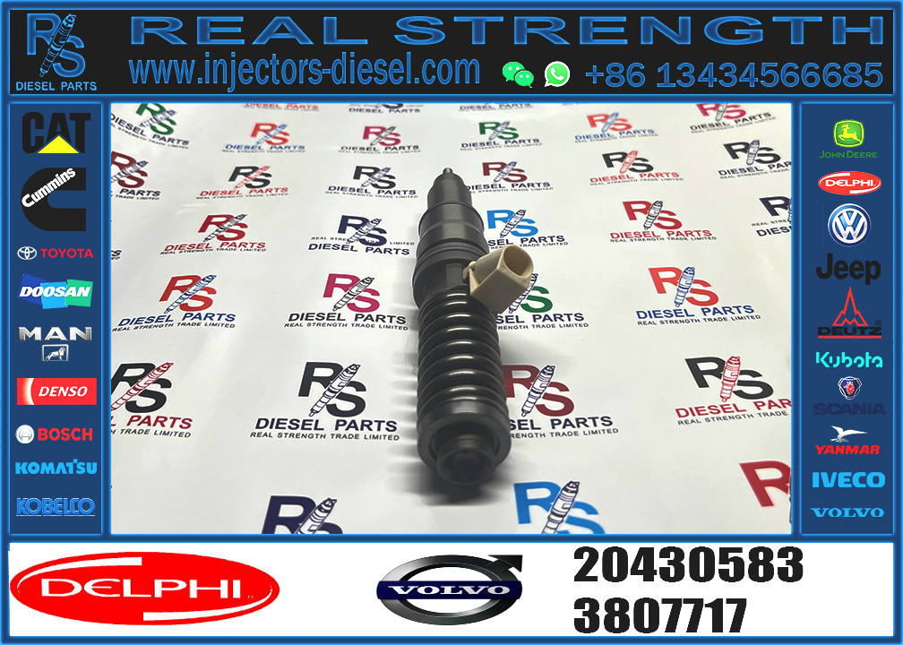 Fuel Injector 20430583 21582096 BEBE4C080 BEBE4C0000 For Volvo EC460 EC360B FH12 FM12 Excavator Injectors
