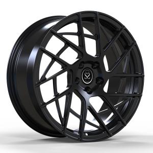 Quality Satin Black Custom Forged Rims ET40 And 10.5J X 21 ET48 For Tesla Model Y wholesale