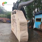 Anti Water Custom Made Animatronics Fiberglass Logo For Amusement Park