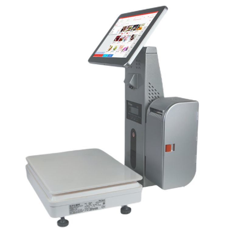 15.6'' Main Screen and 11.6'' Customer Screen Smart AI Scale with NTEP Certification