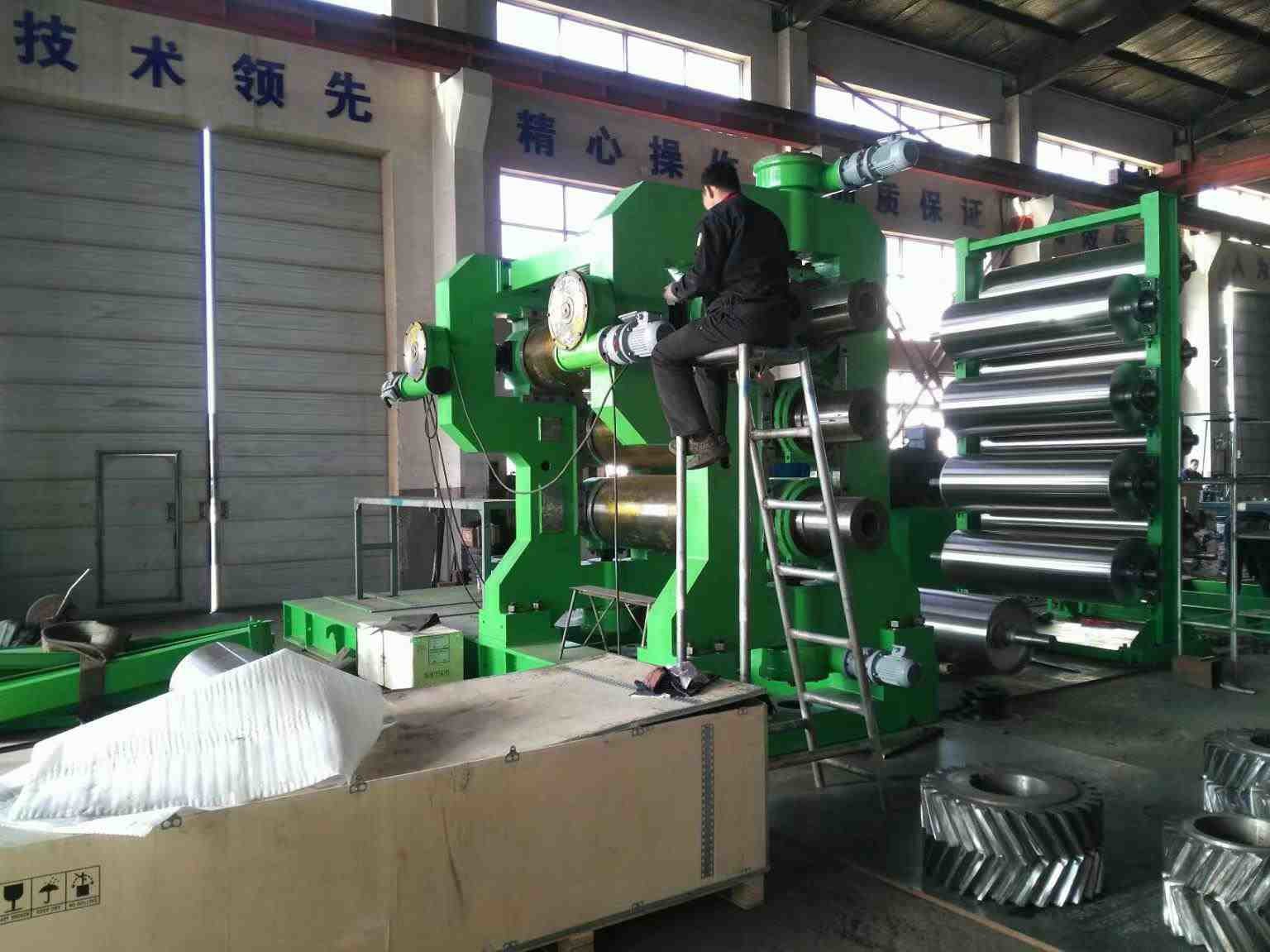 1600mm Three Roll Rubber Calender Machine 3 Roll Calender Machine