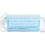 Medical Adult Disposable Protective Face Mask 3 Ply Breathable With Ear Loops