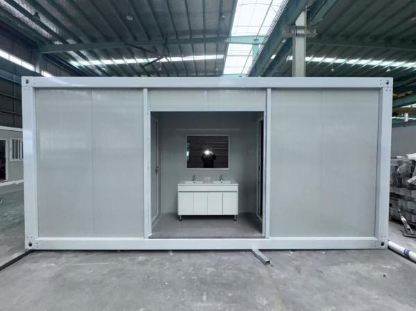 Tailored Mobile Sanitation Solutions Customizable Exterior Metal Roofing