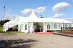 Marquee Wedding Outdoor Party Tent 300 Guests Hard Pressed Extruded Aluminum