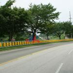 Road Safety Rotary Guardrail EVA/PU Foam Drum Barrel with ISO9001 2008