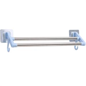 Quality Perforation-Free Stainless Steel Wall Rowel Rack Bathroom Towel Rack wholesale