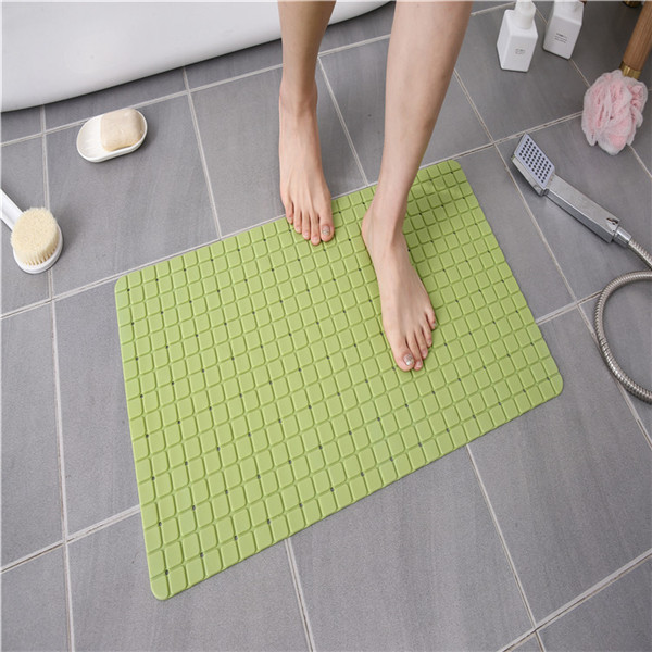 Bathroom Usage Pvc waterproof non slip Solid bath shower tub mat