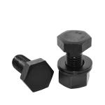 Hot Forged Black Structural Heavy Hex Bolts ASTM A325M A325