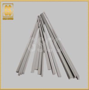Quality Ra 0.4 Surface Roughness Tungsten Carbide Strips With Compressive Strength 4000-4500 MPa wholesale