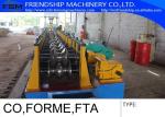 3MM Thickness Guard Rail Roll Forming Equipment Machine With Gearbox Drive Press