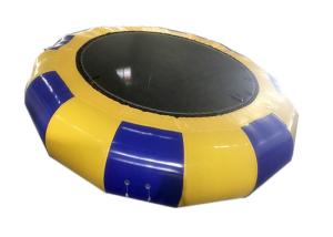 Quality Adult Giant Inflatable Water Trampoline , Inflatable Lake Blow Up Water Trampoline wholesale