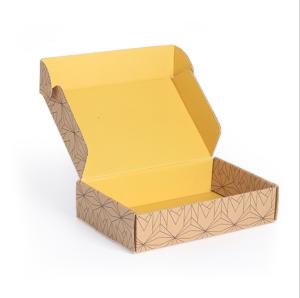 Quality Rectangular Recyclable Mailer Custom Corrugated Boxes Printed logo wholesale
