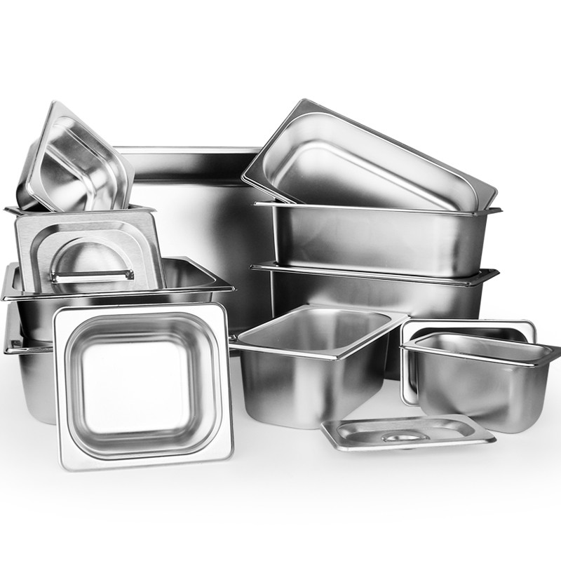 325×265×150mm Stainless Steel Cookware Sets Commercial Hotel Pans For Serving Food