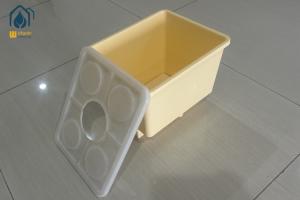 Quality Agricultural Square Plastic Dutch Bucket Hydroponic System With Irrigation System wholesale