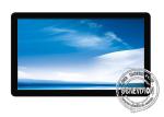 Resistance Touch Screen Wall Mount Lcd Display / Lcd Ad Player Wide Viewing