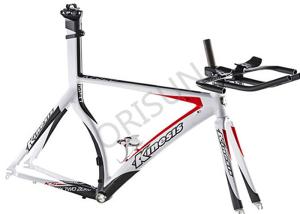 Quality Aerodynamic Aluminum Time Trial Frame Multi Color With Flat Integrated Seatpost wholesale