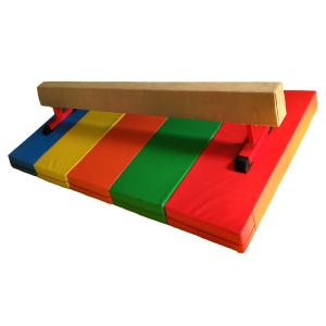 Quality Eco Friendly Kids Gymnastics Beam Width 10CM With Soft PVC Material Mat wholesale