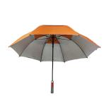 27" Windproof Straight Promotion Golf Umbrellas For Advertising