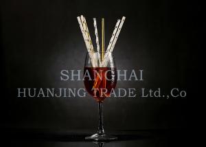 Quality Gold And Silver Metallic Paper Straws Juice Milkshake Paper Smoothie Straws wholesale