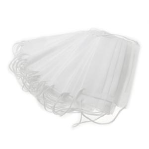 Quality Earloop Medical Disposable Masks 3 Layer Fiber Fabric Construction wholesale