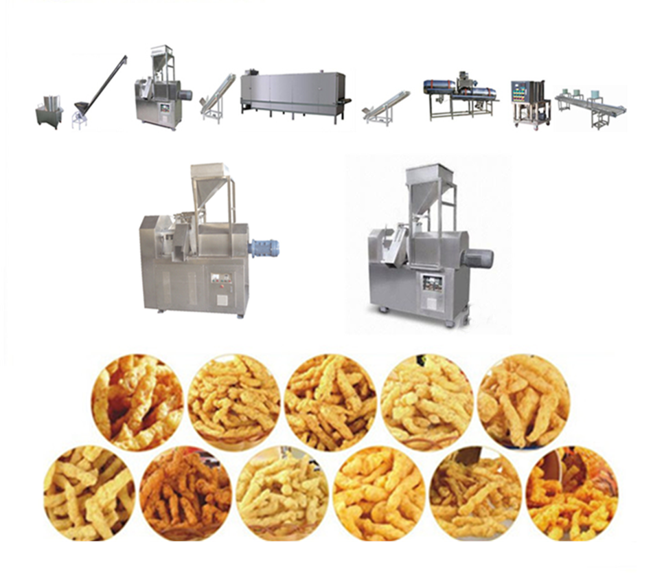 Dog Treats Corn Puff Production Line Cat Pet Snack Production Machine