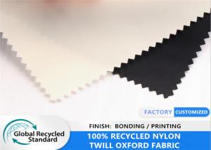 Quality Recycled Twill Nylon Bonding Backpack Luggage Waterproof Eco Fabric wholesale