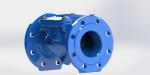 40 Degree Swing Flex Check Valve For Water Supply EPOXY Coated