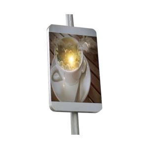 Quality P6 LED Displays Street Light Pole , Light Sign Board H120 V120 Viewing Angle wholesale