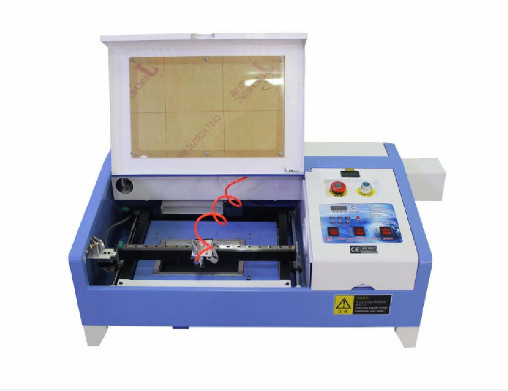 High Level Ht-Xeon-PRO Motherboard Computer Control DSP LCD Display Screen 40/50W 300X200mm CO2 Laser Engraving Machine