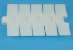 white color Plastic table top chains 440tab-k472 flexible top chains pitch 19