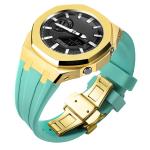 Stainless Steel Case And Silicone Resin Watch Band For Casio G Shock Ga2100 5th