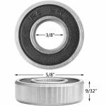 P0 P6 P5 P4 Deep Groove Ball Bearing High Speed R6ZZ Ball Bearing Single Row