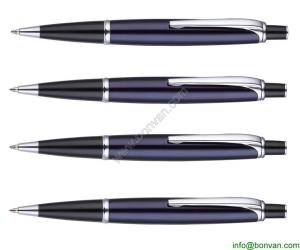 Quality brass material click premium heavy gift ballpoint pen wholesale