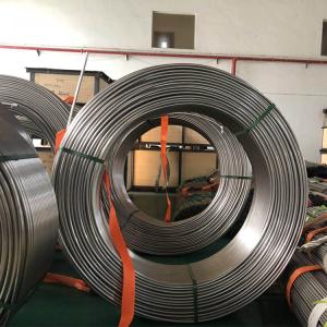 Quality 304 321 Stainless Steel Coil Tubing , Seamless Stainless Steel Capillary Tube wholesale