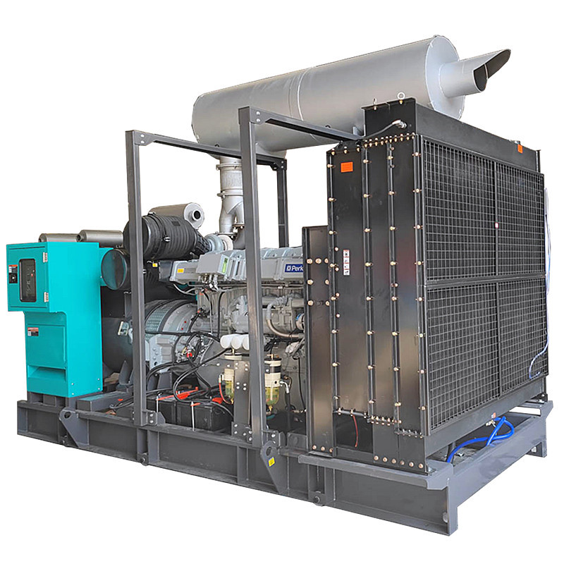 12-Cylinder Open Frame Diesel Generators Silent Running Diesel Generators Outdoor Diesel Generator