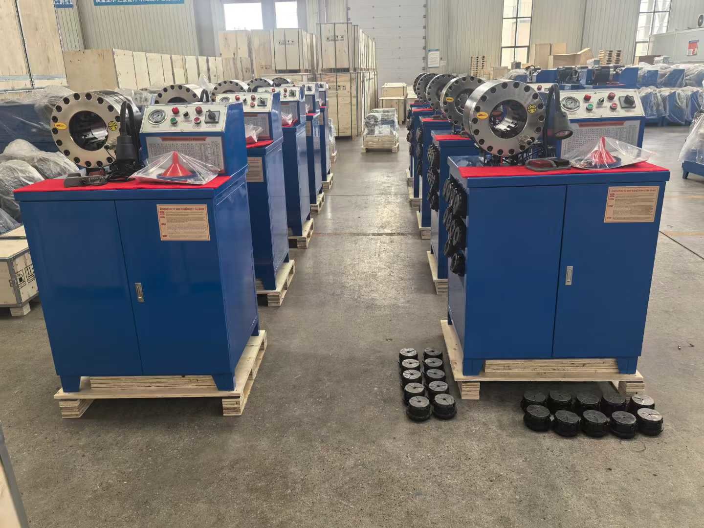 2" Electric High Model Basic Model Button System 10 Dies Big Power Portable Hydraulic Hose Crimping Machine Excavator Hose Press Tool