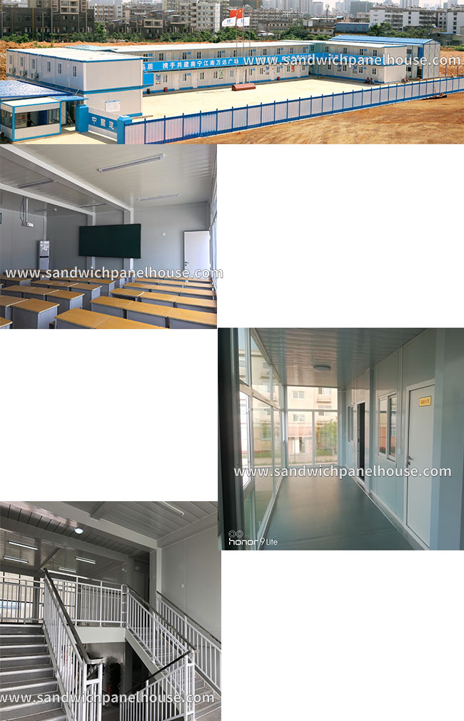 Prefab Prefabricated Container House Expandable Prefabricated Modular Classrooms