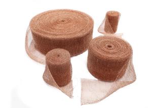 Quality ODM Red Copper Wire Mesh 100mm Width 0.10mm Diameter For Cable wholesale