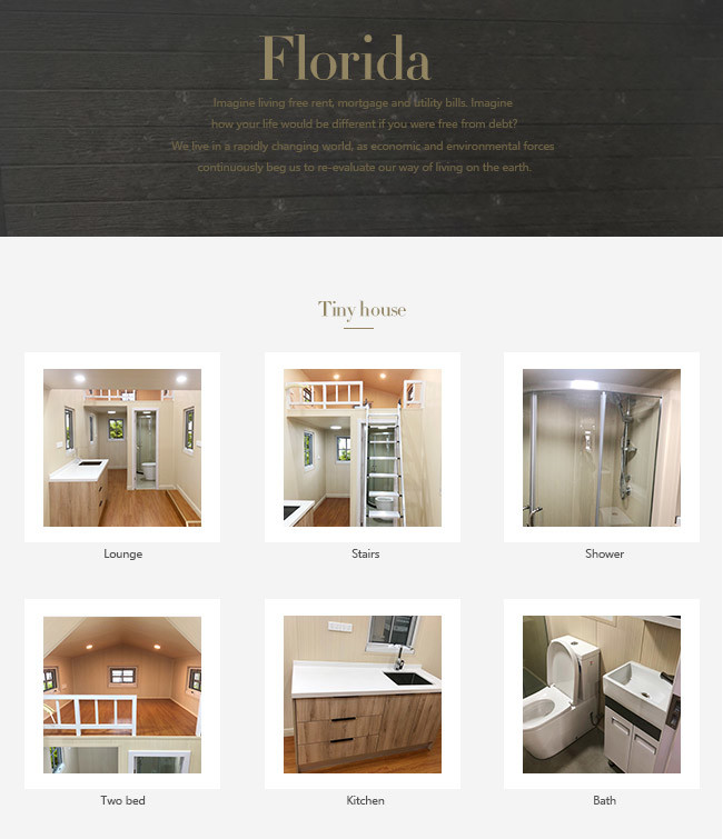 Prefab Luxury Light Gauge Tiny House On Wheels AS Standard Trailer House