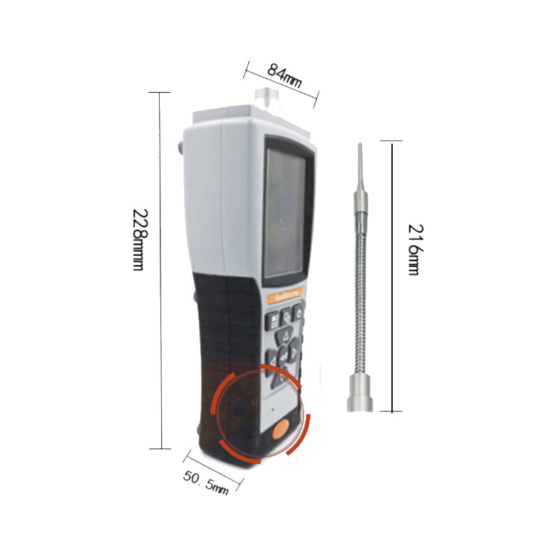 Infrared Sensor Single Gas Detector Portable Nitrous Oxide Gas Detector