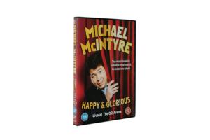 Quality Free DHL Shipping@HOT Classic Single Movie DVD Michael McIntyre Happy &amp; Glorious Wholesale wholesale