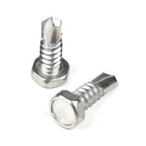 Quality Stainless Steel Indented Hex Head Self Drilling Screw for Fast and Easy Installation wholesale