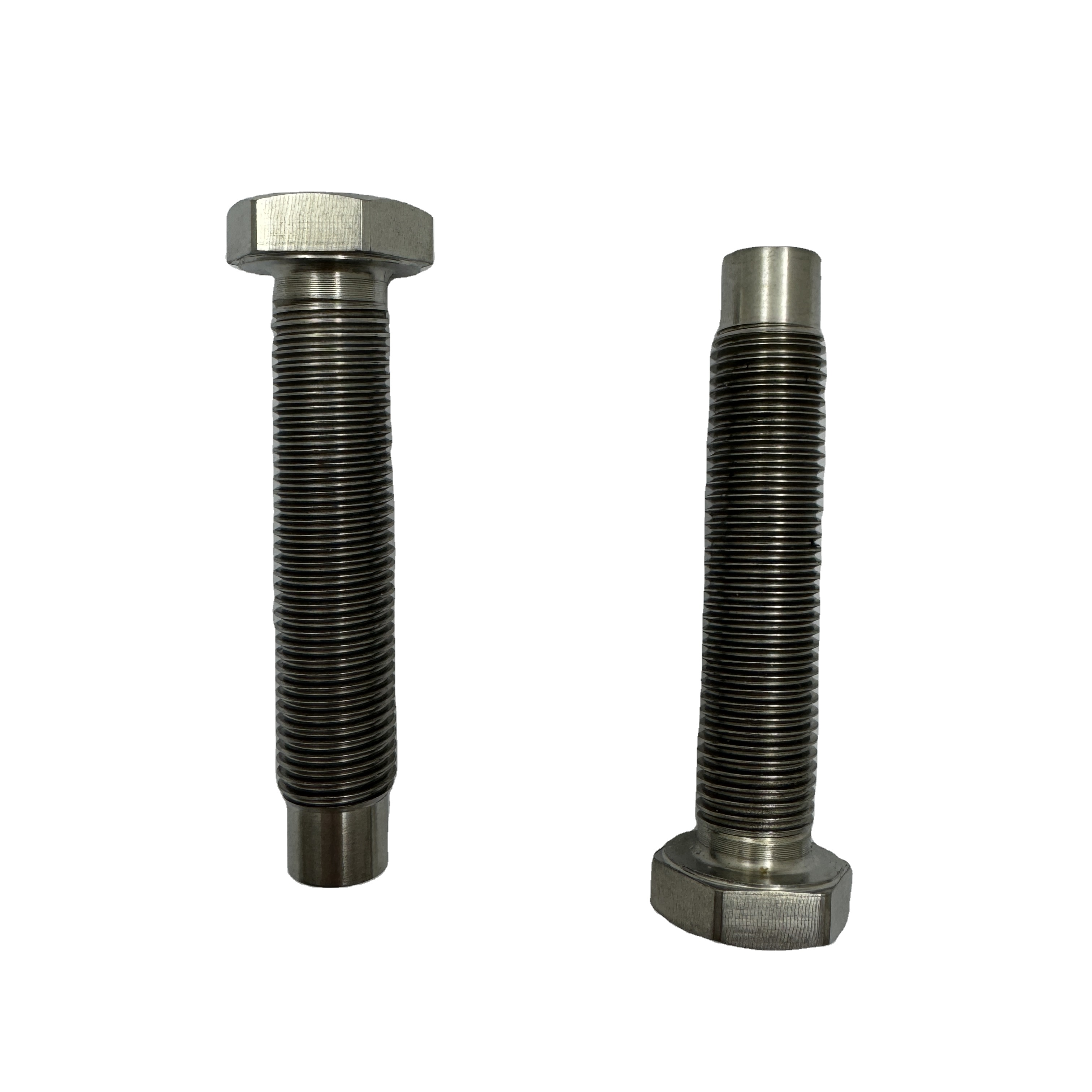 Sprint Titanium Torsion Stop 3/8"-24 Bullet Nose Micro Adjust Bolt with Natural Finish Stock DIN Standard