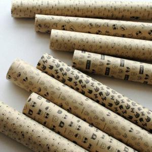 Quality Recycling OEM ODM Printed Gift Wrapping Paper Christmas Decoration wholesale