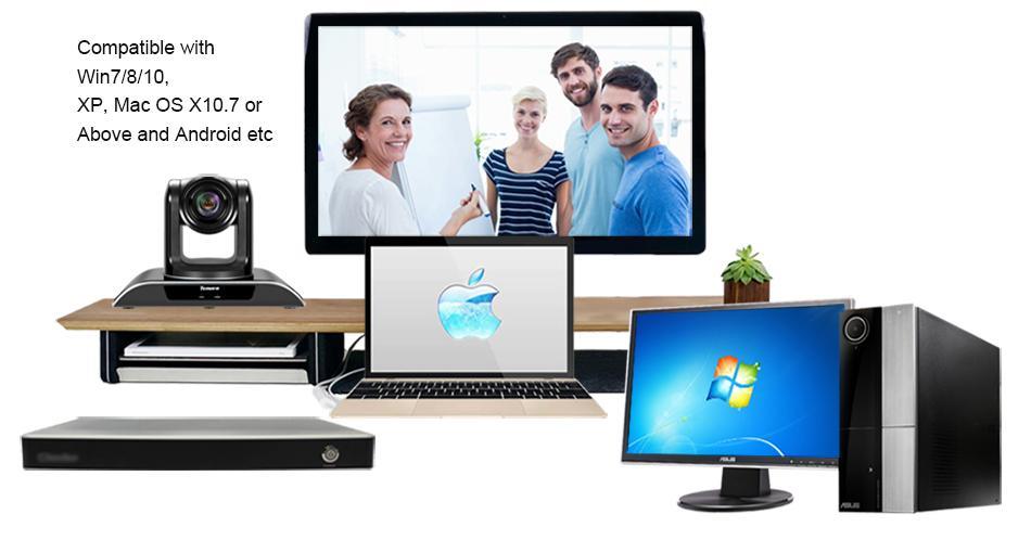 Telemedicine Broadcast PTZ Conference Video Camera