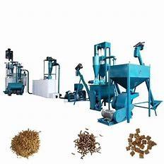 Cheap Ornamental Floating Fish Feed Pellet Machine Poultry Feed 6t/h for sale