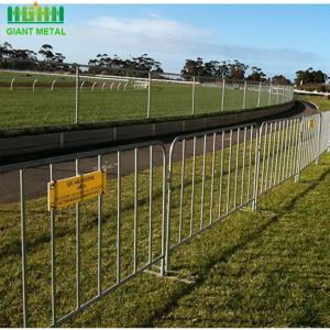 Quality Heavy Duty Concert Event Galvanized Steel Barricade Removablve Feet wholesale