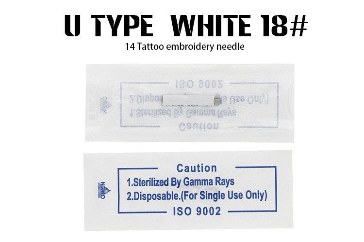Handmade U Eyebrow Embroidery Micropigmentation Needles Permanet Makeup Blade
